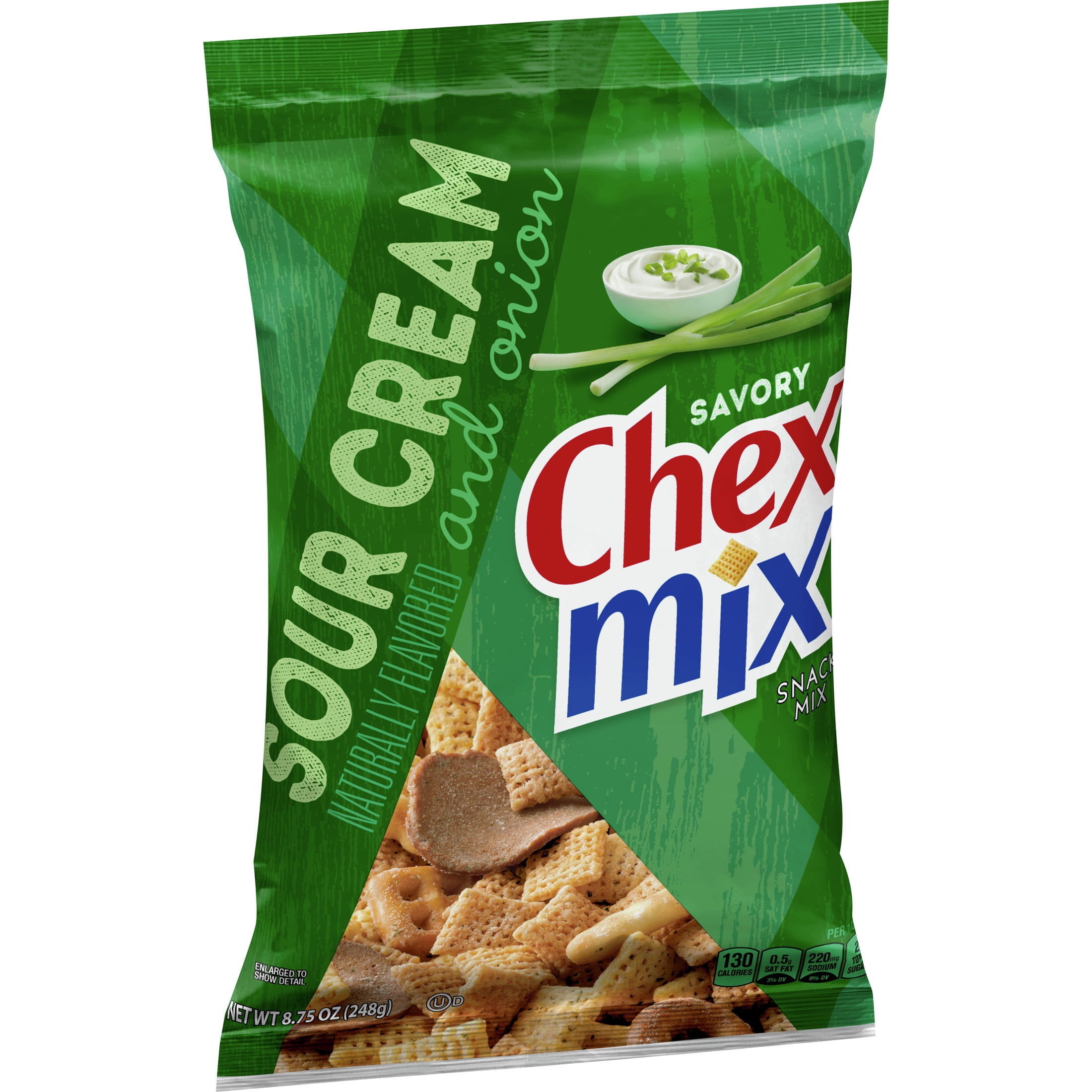 ミックス　 Chex Mix Snack Mix, Sour Cream and Onion, 8.75 oz Bag, Kosher