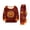 Kids, variant on Mfakffe Halloween Family Matching Pajamas Sets Pumpkin Print Long Sleeve Fall Pjs Sets for Family Holiday Clothes