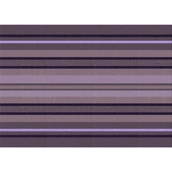 Ahgly Company Indoor Rectangle Patterned Plum Purple Area Rugs, 6' x 9'