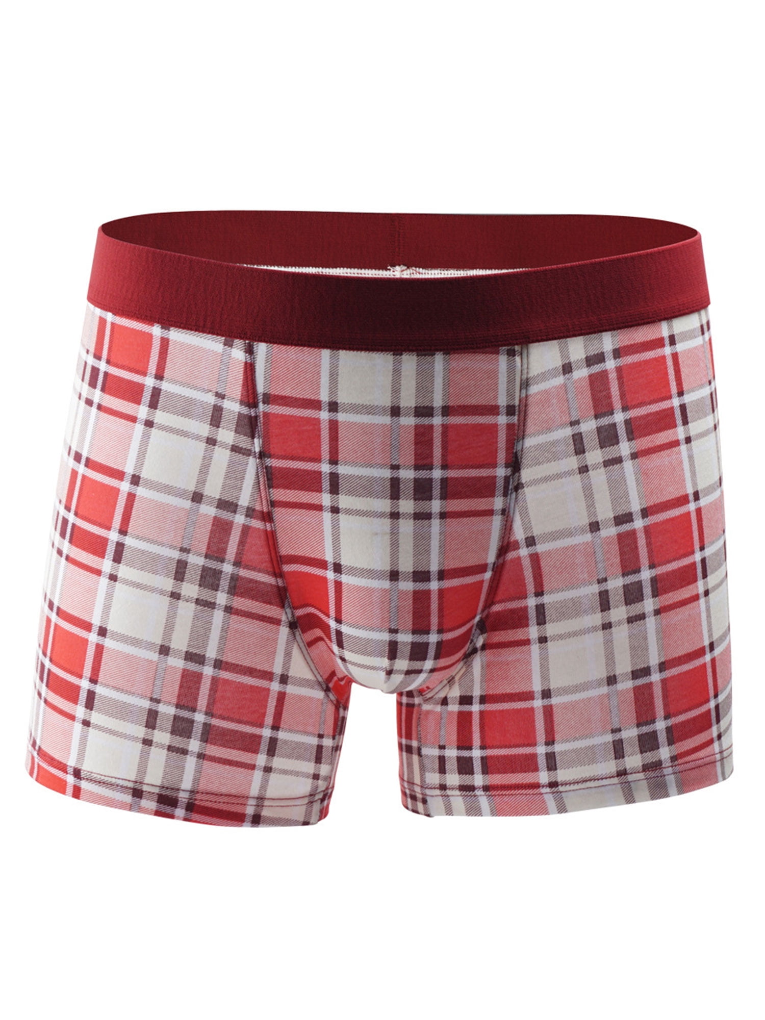 mens plaid boxer briefs