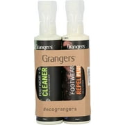 Grangers Footwear + Gear Spray-On Cleaner (9.3 oz) and Footwear Repel Plus (9.3 oz) Spray Twin Pack