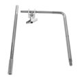 thumbnail image 1 of HEALEEP Cowbell Mount Rod Zinc Alloy Silver Sleek Design For Snare Drum 1Pcs, 1 of 8