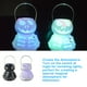 thumbnail image 5 of Inteprter Linterna de Halloween, decoración colgante interesante, lámpara de esqueleto colgante LED DIY alimentada por eléctrica, regalo Kits de decoración para fiestas Negro Inteprter HA068763-01, 5 of 6