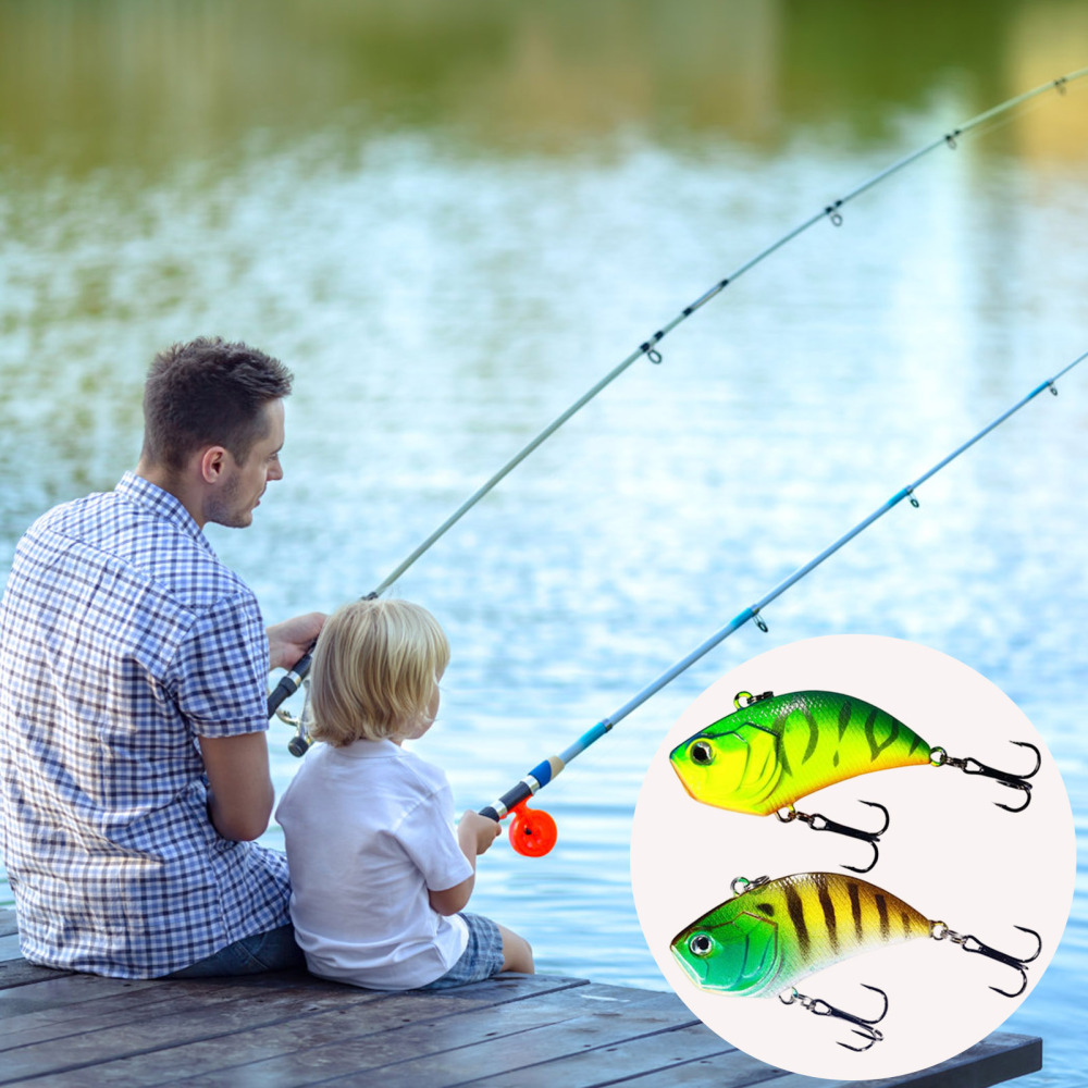 Fishing Line Connector Set Realistic Warbler Minnow Lure for Reservoir  Fishing Use XR-Hot