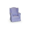 Children's Wingback Chair, Lilac/White
