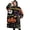Happy Halloween Pattern, variant on Oversized Wearable Blanket Hoodie,Happy Halloween Pattern Sherpa Blanket Hoodie with Super Pockets,Super Warm Fuzzy Pullover for Women & Men