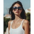 thumbnail image 3 of Gafas de sol cuadradas polarizadas sobredimensionadas para mujer SIPHEW, 3 of 7