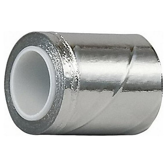 Tapecase Foil Tape,3 in x 5 yd,Aluminum 15C645