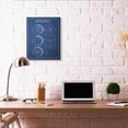thumbnail image 4 of Basketball Blueprint Vintage Sports Design Oversized Stretched Canvas Wall Art by Daphne Polselli, 4 of 6