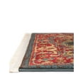 thumbnail image 4 of Unique Loom Sahand Collection Area Rug - Arsaces (2' 7" x 10' Runner Navy Blue/Gray), 4 of 7