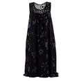 thumbnail image 2 of Robe Mode Grande Taille Femme Sans Manches en Dentelle Imprimée Robe Ample Décontractée d'Été, 2 of 4