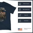 thumbnail image 6 of US Army 250 Years T-shirt American Military Veteran DD214 Patriotic Men's Tee, 6 of 7