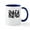 White/Navy Inside, variant on CafePress - DATA NERD 2 Mugs - 11 oz Ceramic Mug - Novelty Coffee Tea Cup