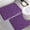 Purple, variant on ChakmeOne 5 Piece Bathroom Rug Set Orange Bath Mat Set for Bathroom Floor Super Soft Absorbent Non Slip Bathroom Rug for Tub and Shower, Home Decor Accessories