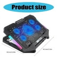 thumbnail image 5 of LED Laptop Cooling Pad Gaming Laptop Coolers for Laptop with 2 USB Port, 5 of 11