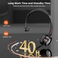 thumbnail image 3 of Auriculares Inalambricos EMAIKER M890BT Monoaurales ENC con Dongle USB y Bluetooth 5.2, 3 of 5