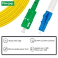 thumbnail image 2 of Fibergaga-Cable De Conexión De Fibra Os2 Lc/Upc A Sc/Apc De 10 M (33 Pies) Opción De Longitud Simplex Monomodo: 0,5 M (1,6 Pies) - 50 M (164 Pies) 9/125 M Cable De Fibra Óptica De 2,0 Mm De Diámetro C, 2 of 5