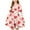 Red A2, variant on Dresses for Girls Cute Heart Graphic Crewneck Casual Dress Long Sleeve Dress Kids Clothes Girls Size 4-14