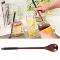 thumbnail image 3 of 10 Piezas Cucharas de Madera Cucharas de Cocina Cucharas de Miel Cucharas de Arroz Cuchara Mezcladora Cucharadita de Madera para Café Té Mermelada Sales de Baño, 3 of 5