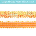 thumbnail image 2 of Unique Bargains Ruban Élastique à Sequins 10 Yards 1.2 Pouces, Orange, 2 of 4