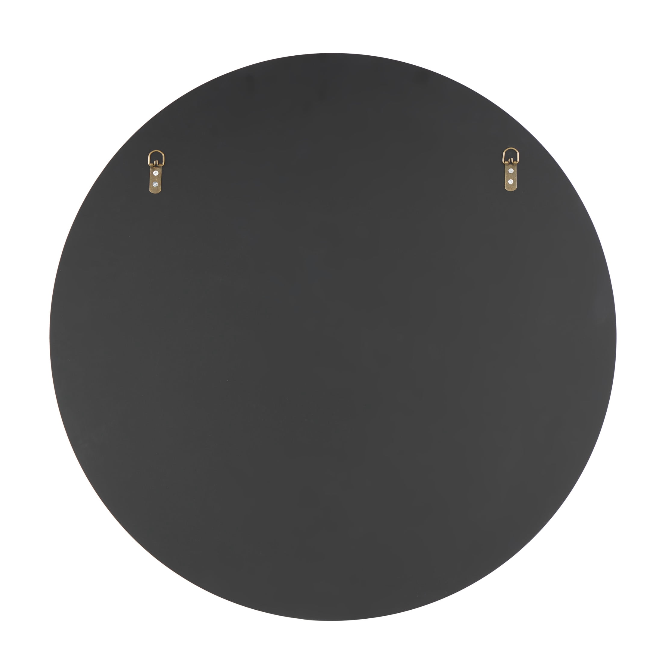 DecMode 32" x 32" Purple Round Tinted Wall Mirror