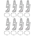 thumbnail image 2 of Pocket Key Clip, Stainless Steel Key Hanger, Multifunctional Tool For Belt Loop Keychains Smart Keys, 2 of 8