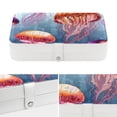 thumbnail image 4 of Jellyfish Portable PU Leather Organizer Box with Removable Compartment for Jewelry Display and Storage - Jewelry Boxes Included, 4 of 6