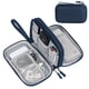 thumbnail image 1 of Organizador electrónico FYY, bolsa de cable de viaje impermeable, azul marino, 1 of 7