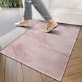 thumbnail image 4 of Pink Marble Pattern Door Rugs,Washable Non Slip Door Mats Indoor,Decorative Door Mats,Entry Mat Indoor for Entrance,Bedroom,Kitchen,Bathroom,17"x30", 4 of 6