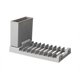 thumbnail image 1 of Escurridor de platos resistente para encimera con recipiente para utensilios. Organizador de cocina con escurridor en forma de H para fregadero o encimera, con patas ajustables, ideal para el hogar,, 1 of 6