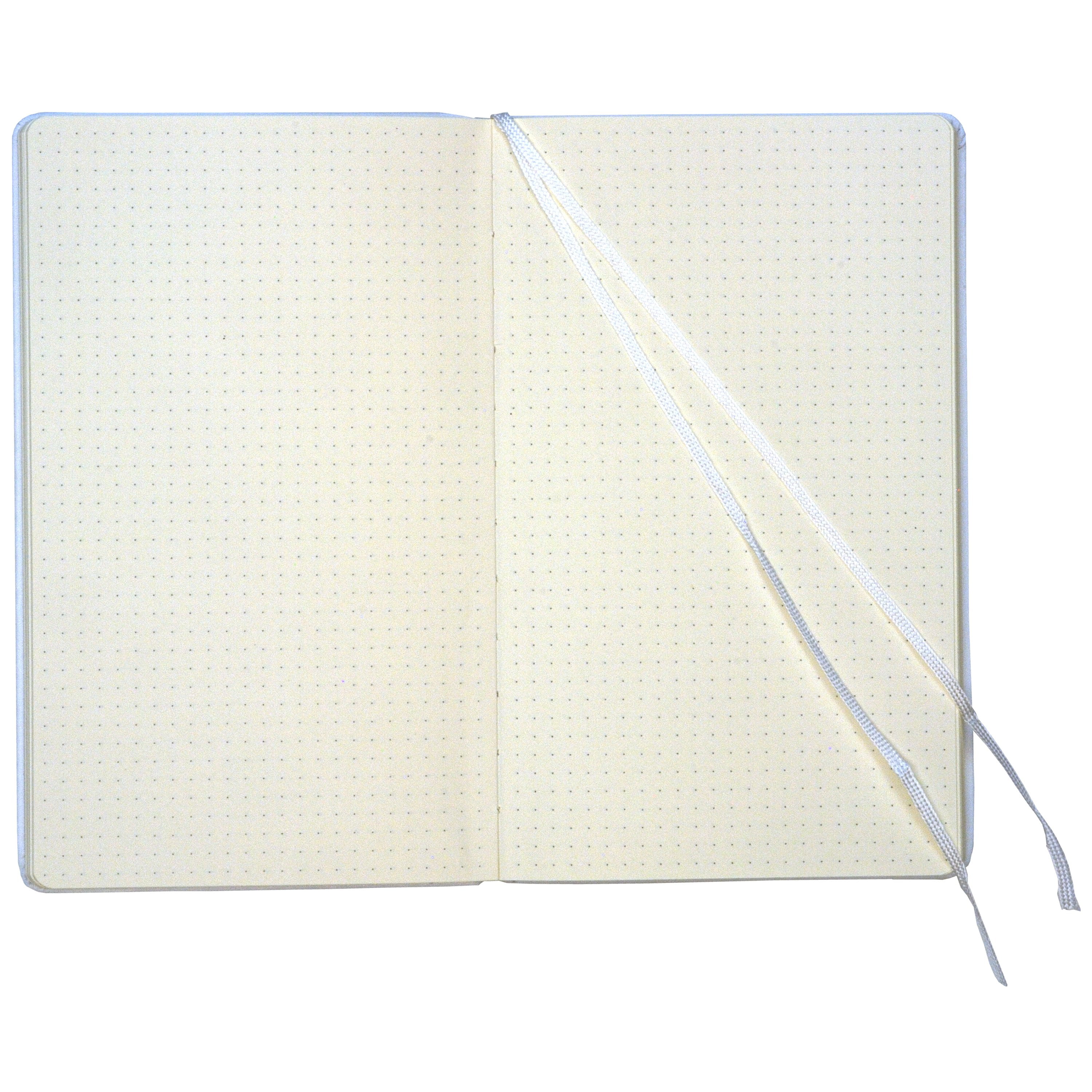 Dot Grid Notebook: Dotted Grid Journal - 150 Pages - Large Dotted Paper  Book - 8.5 x 11 - Black and White Cover by Mr. Linwood's Bookstore