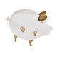 thumbnail image 5 of Alcancía Cerdito Pequeño Ahorro Hucha Delicado Lindo Recuerdo Manualidades de Escritorio Pequeña naranja, 5 of 9
