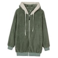 thumbnail image 4 of Chaqueta Informal para Mujer Macarena Abrigo de Invierno con Capucha 3XL, 4 of 8