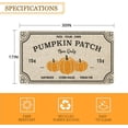 thumbnail image 3 of Fall Decor Door Mat 17x30 Inch Fall Farmhouse Pumpkin Patch Mat Fall Decorate Seasonal Fall Thanksgiving Country Floor Mat Switch Mat for Indoor Outdoor 17x30 Inch, 3 of 6