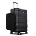 thumbnail image 6 of CITYLE Luggage Sets Hardside with Spinner Wheels, 3 Piece Luggage Sets Expandable, Luggage Hardside Lightweight Durable Suitcase Sets, Spinner Wheels Suitcase with Tsa Lock 20''24''28''(Black), 6 of 7