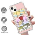 thumbnail image 2 of Red Wine Tarot Case Compatible with iPhone 14 Plus,Aesthetic Art Design TPU Bumper Cover Case, 2 of 6