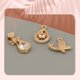 thumbnail image 3 of Jumpingount Pendiente Colgante Pendientes Collar Cobre Colgantes Brillante Adorno Delicado Joyería Hecho A Mano Accesorio Ropa, zapatos y accesorios Miscelánea Gota de agua Jumpingount AP015760-02, 3 of 6