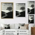 thumbnail image 4 of Designart "Minimalism Photography: Harmonic Horizon" Minimalism Floater Framed Canvas Prints, 4 of 5