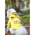 thumbnail image 2 of Vêtements pour Chiot Chat Animal de Compagnie Hiver-JauneTG, 2 of 7