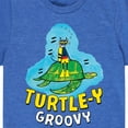 thumbnail image 3 of Pete The Cat - Turtle-y Groovy - Toddler And Youth Short Sleeve Graphic T-Shirt, 3 of 6