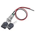 thumbnail image 2 of Mini cerradura electrónica con interruptor de llave de 12 mm, práctica cerradura multiusos para teléfono con 2 llaves para electrónica de y, 2 of 9