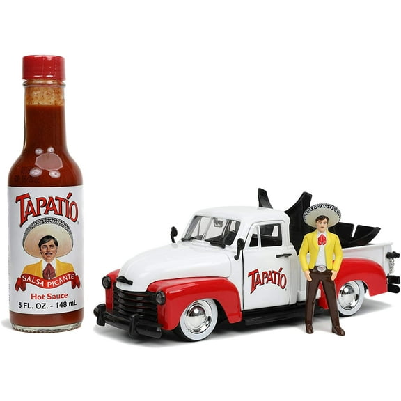 Jada Toys Tapatio Charro Man & 1953 Chevy Pickup 1:24 Die-cast Cars Play Vehicles