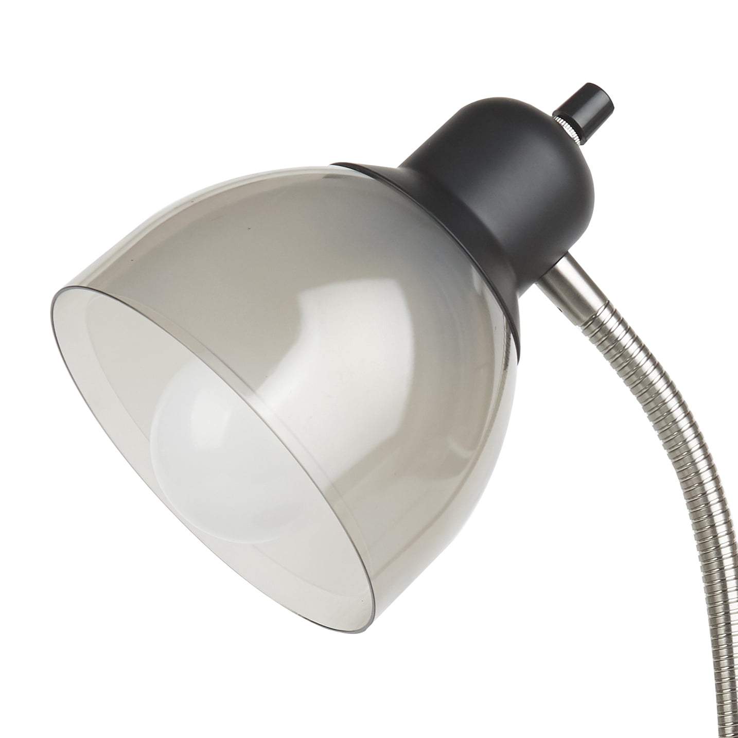 Mainstays Multi-Purpose Organizer Task Lamp, Black
