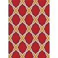 thumbnail image 1 of Ahgly Company Indoor Rectangle Patterned Tangerine Pink Novelty Area Rugs, 9' x 12', 1 of 6