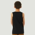 thumbnail image 4 of BELLA + CANVAS - Youth Heather Cvc Tank Top Made with 4.2 Oz 52/48 Cotton/polyester | Sleeveless Black Color Tank - 6 Pack, S Size, 4 of 6