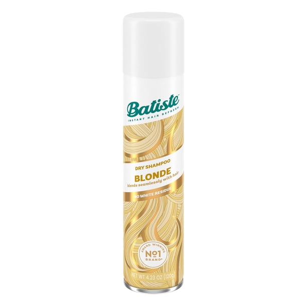 Champú seco Batiste Brilliant Blonde 200 ml paquete de 3