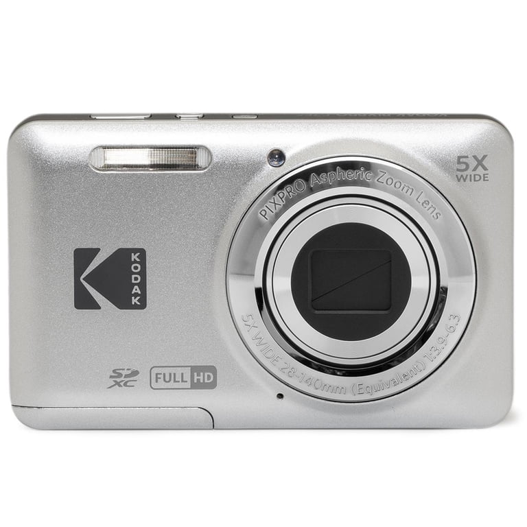 Kodak PIXPRO FZ55 Friendly Zoom Digital Camera, Silver - Walmart.com