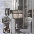 thumbnail image 4 of Cylinder Lock, 42.5/42.5(85mm) 8 Keys High Security Brass Finish Anti-Pick Anti-Drill Anti-Knock Burglar-Proof for Upvc Patio Doors Exterior/Entrance, 4 of 5