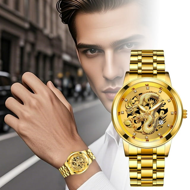 Reloj de Pulsera Para Hombre, Original A Estrenar Correa Metalica Hombre, Moderno, Casual, Deportivo Reloj de Pulsera,Reloj Digital Multifuncional para Hombres, Deportes, Correr A,metal