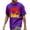 Purple, variant on Gubotare Mens T Shirt Mens 90s Vintage Oversize Shirts Summer Unisex Hipster Printed Casual Tee Streetwear Harajuku Top Tshirt,Purple XL